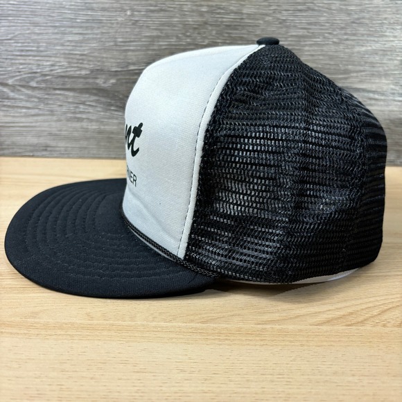 Vintage Hunt Country Corner Hat Cap Snapback Gray Trucker Adjustable - Picture 5 of 11